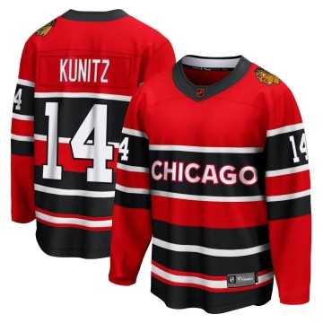 Breakaway Fanatics Branded Men's Chris Kunitz Chicago Blackhawks Red Special Edition 2.0 Jersey - Black