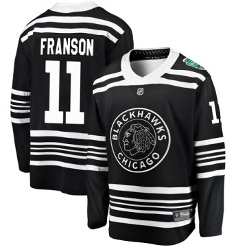 Breakaway Fanatics Branded Men's Cody Franson Chicago Blackhawks 2019 Winter Classic Jersey - Black
