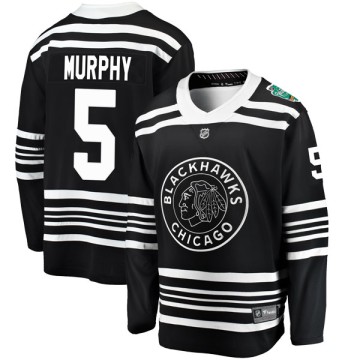 Breakaway Fanatics Branded Men's Connor Murphy Chicago Blackhawks 2019 Winter Classic Jersey - Black