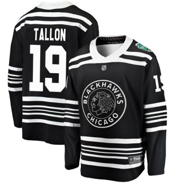 Breakaway Fanatics Branded Men's Dale Tallon Chicago Blackhawks 2019 Winter Classic Jersey - Black