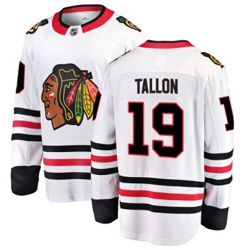 Breakaway Fanatics Branded Men's Dale Tallon Chicago Blackhawks Away Jersey - White