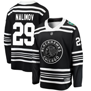 Breakaway Fanatics Branded Men's Ivan Nalimov Chicago Blackhawks 2019 Winter Classic Jersey - Black