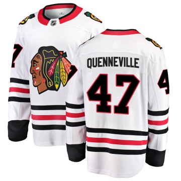 Breakaway Fanatics Branded Men's John Quenneville Chicago Blackhawks ized Away Jersey - White