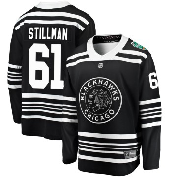 Breakaway Fanatics Branded Men's Riley Stillman Chicago Blackhawks 2019 Winter Classic Jersey - Black