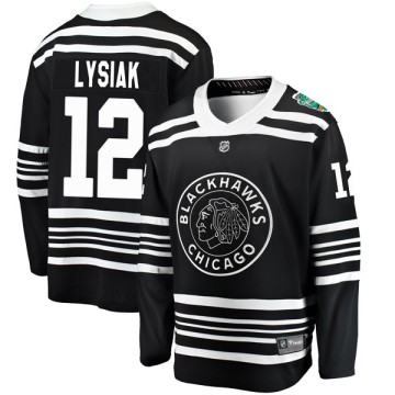 Breakaway Fanatics Branded Men's Tom Lysiak Chicago Blackhawks 2019 Winter Classic Jersey - Black