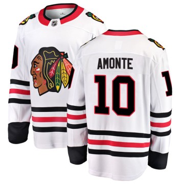 Breakaway Fanatics Branded Men's Tony Amonte Chicago Blackhawks Away Jersey - White