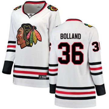 Breakaway Fanatics Branded Women's Dave Bolland Chicago Blackhawks Away Jersey - White
