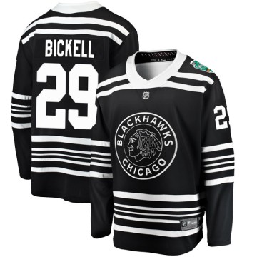 Breakaway Fanatics Branded Youth Bryan Bickell Chicago Blackhawks 2019 Winter Classic Jersey - Black