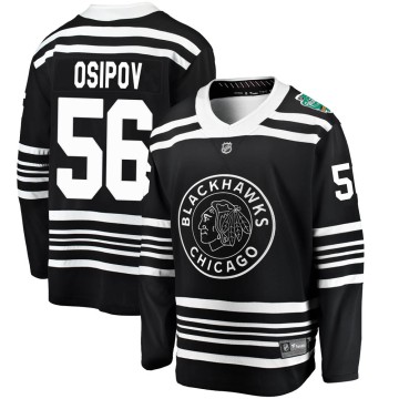 Breakaway Fanatics Branded Youth Dmitry Osipov Chicago Blackhawks 2019 Winter Classic Jersey - Black