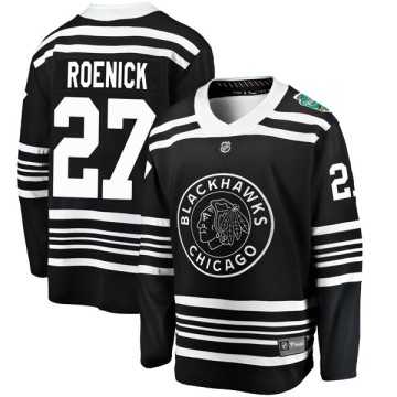 Breakaway Fanatics Branded Youth Jeremy Roenick Chicago Blackhawks 2019 Winter Classic Jersey - Black