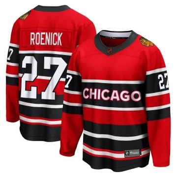 Breakaway Fanatics Branded Youth Jeremy Roenick Chicago Blackhawks Red Special Edition 2.0 Jersey - Black