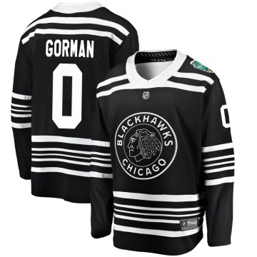 Breakaway Fanatics Branded Youth Liam Gorman Chicago Blackhawks 2019 Winter Classic Jersey - Black