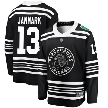 Breakaway Fanatics Branded Youth Mattias Janmark Chicago Blackhawks 2019 Winter Classic Jersey - Black