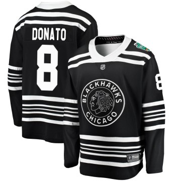 Breakaway Fanatics Branded Youth Ryan Donato Chicago Blackhawks 2019 Winter Classic Jersey - Black