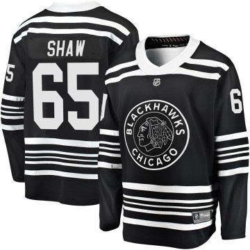 Premier Fanatics Branded Men's Andrew Shaw Chicago Blackhawks Breakaway Alternate 2019/20 Jersey - Black