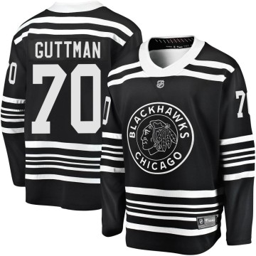 Premier Fanatics Branded Men's Cole Guttman Chicago Blackhawks Breakaway Alternate 2019/20 Jersey - Black