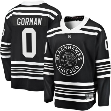 Premier Fanatics Branded Men's Liam Gorman Chicago Blackhawks Breakaway Alternate 2019/20 Jersey - Black