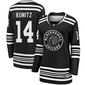 Premier Fanatics Branded Women's Chris Kunitz Chicago Blackhawks Breakaway Alternate 2019/20 Jersey - Black