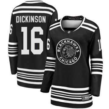 Premier Fanatics Branded Women's Jason Dickinson Chicago Blackhawks Breakaway Alternate 2019/20 Jersey - Black