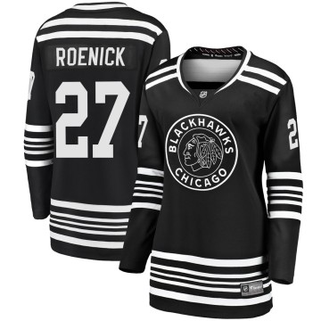 Premier Fanatics Branded Women's Jeremy Roenick Chicago Blackhawks Breakaway Alternate 2019/20 Jersey - Black