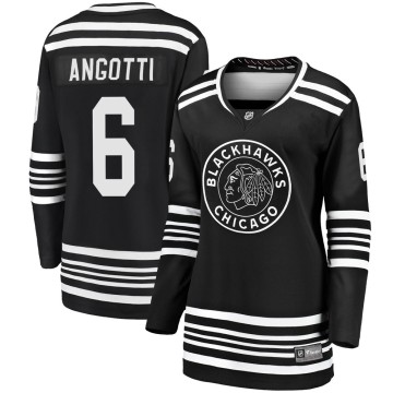 Premier Fanatics Branded Women's Lou Angotti Chicago Blackhawks Breakaway Alternate 2019/20 Jersey - Black