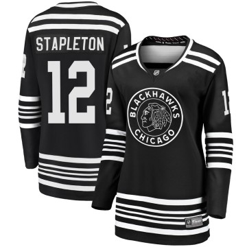 Premier Fanatics Branded Women's Pat Stapleton Chicago Blackhawks Breakaway Alternate 2019/20 Jersey - Black