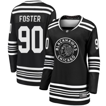 Premier Fanatics Branded Women's Scott Foster Chicago Blackhawks Breakaway Alternate 2019/20 Jersey - Black