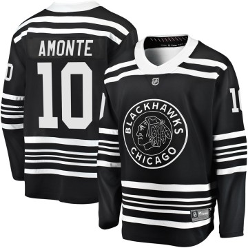 Premier Fanatics Branded Youth Tony Amonte Chicago Blackhawks Breakaway Alternate 2019/20 Jersey - Black